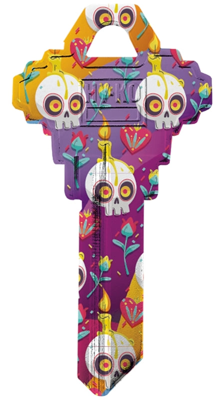 Hy-Ko 16010SC1-24 Key Blank, Brass, For: Schlage SC1 Keyways