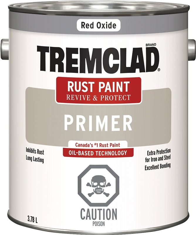 Rust-Oleum 274102155 Rust Primer, Flat, Red Oxide, 3.78 L