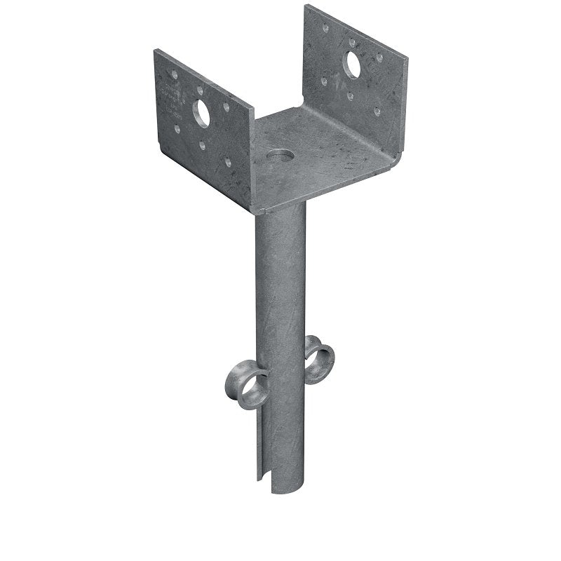 Simpson Strong-Tie EPB EPB44 Elevated Post Base, 4 x 4 in Post, 12 ga Gauge, Steel, Gray