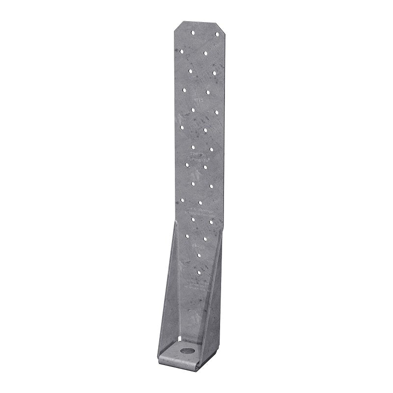 Simpson Strong-Tie HTT HTT5 Heavy Tension Tie, 16 in L, 2-1/2 in W, Steel, Galvanized