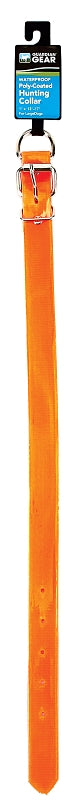 Boss Pet 2052124 Dog Collar, 21 in L Collar, 1 in W Collar, Nylon, Orange