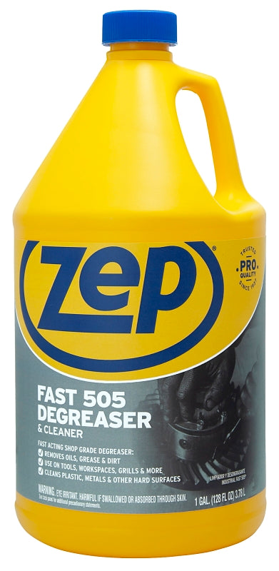 Zep ZU505128 Cleaner and Degreaser, 1 gal Bottle, Liquid, Characteristic