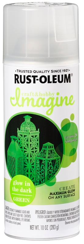 Rust-Oleum Imagine 353726 Craft Spray Paint, Green MAX, 10 oz, Can