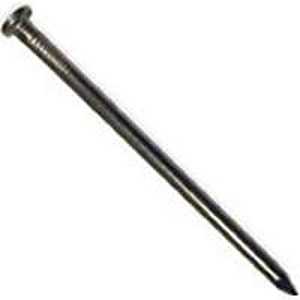 ProFIT 0053185 Common Nail, 12D, 3-1/4 in L, Steel, Brite, Flat Head, Round, Smooth Shank, 5 lb