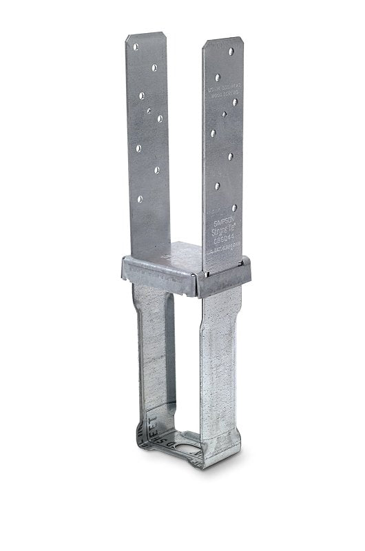 Simpson Strong-Tie CBSQ Series CBSQ44-SDS2 Column Base, 4 x 4 in Post, 12 ga, Steel, Galvanized (G90)