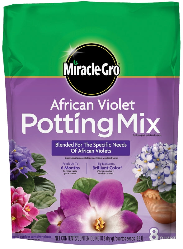 Miracle-Gro 72678430 Potting Mix, 8 qt Bag