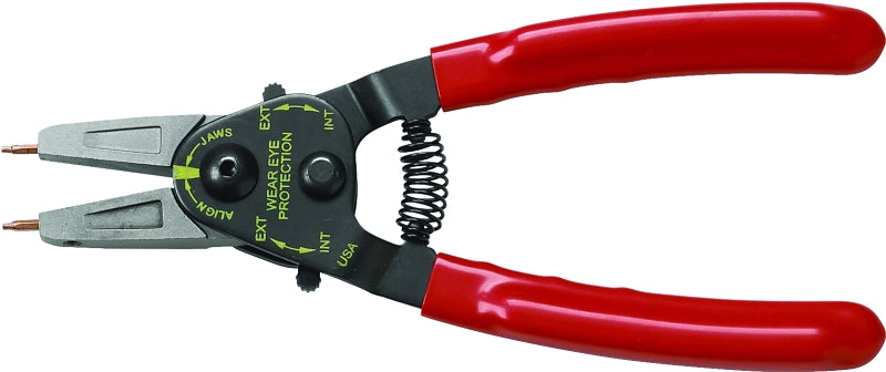 GearWrench 3150D Retaining Ring Plier, 7-1/4 in OAL, Ergonomic Handle