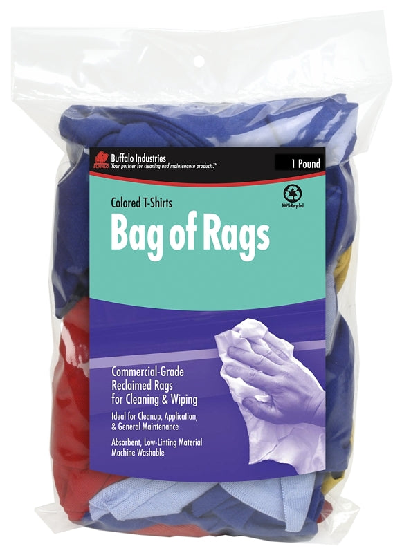 Buffalo 10081 Recycled Rag, Assorted