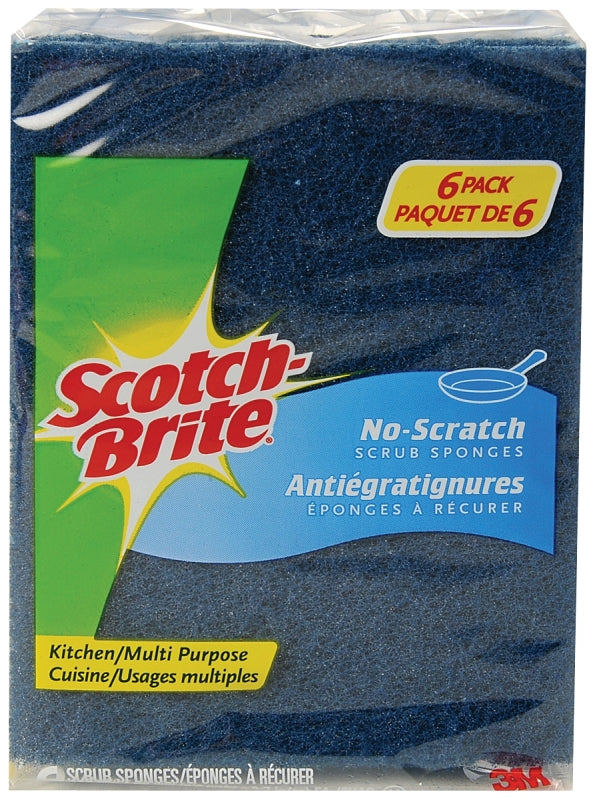 Scotch-Brite MP6-8CA Non-Scratch Scrub Sponge, Microfiber Cloth