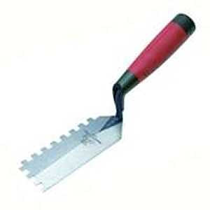 Marshalltown 52SND Margin Trowel, 5 in L Blade, 2 in W Blade, Steel Blade, DuraSoft Handle