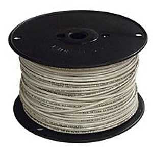 Southwire 14WHT-SOLX500 Building Wire, 14 AWG Wire, 1 -Conductor, 500 ft L, Copper Conductor, Nylon Sheath