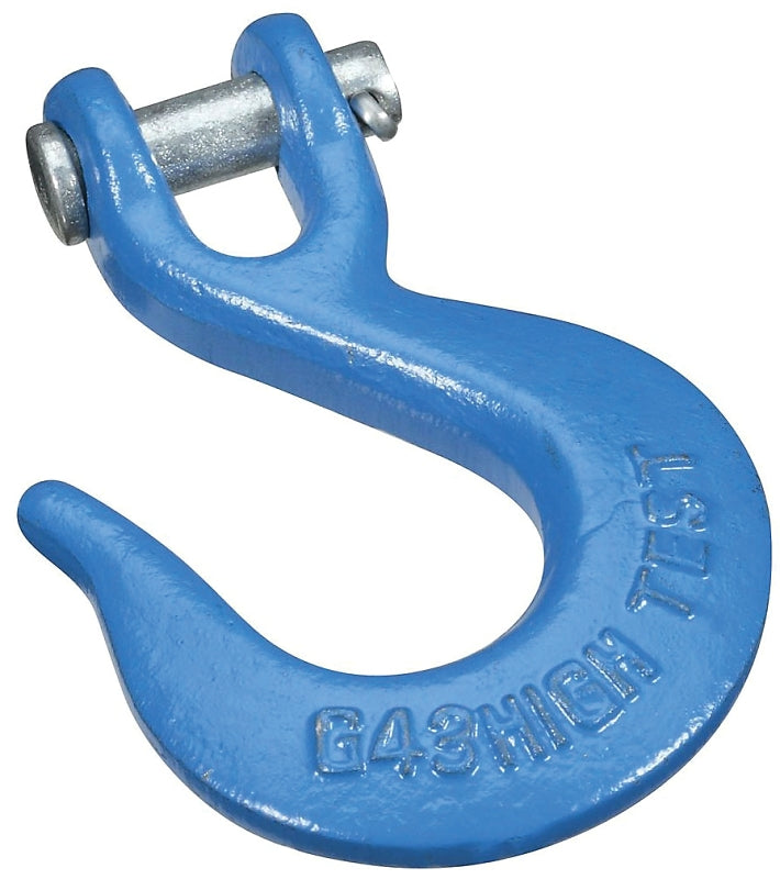 National Hardware 3242BC Series N177-253 Clevis Slip Hook, 2600 lb Working Load, Steel, Blue