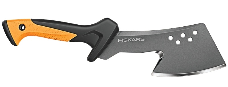 Fiskars 385081-1001 Clearing Hatchet, 18 in OAL, 9 in L Blade, Steel Blade