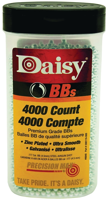 Daisy 40 Airgun Shot, Ultra Smooth, Steel, Zinc