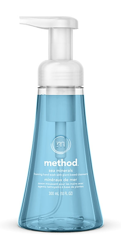 method 365 Foaming Hand Wash, Light Blue, Sea Minerals, 10 oz Bottle