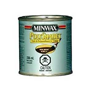 Minwax PolyShades CM6139744 Stain and Polyurethane Varnish, Satin, Espresso, Liquid, 946 mL