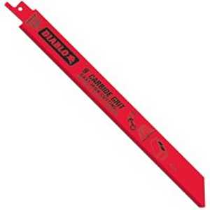 Diablo DS0930CGX Reciprocating Saw Blade, 9 in L, Carbide Cutting Edge