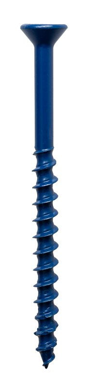 Simpson Strong-Tie Titen Turbo TNT18234TFC25 Screw Anchor, 3/16 in Dia, 2-3/4 in L, Carbon Steel