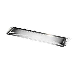 Weber 3400165 Warming Rack/Tray, 36 in L, 7-3/4 in W, Stainless Steel