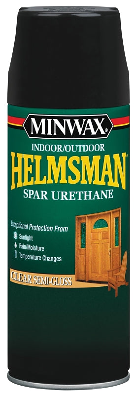 Minwax 33260000 Spar Varnish, Semi-Gloss, Liquid, 11.5 oz, Aerosol Can