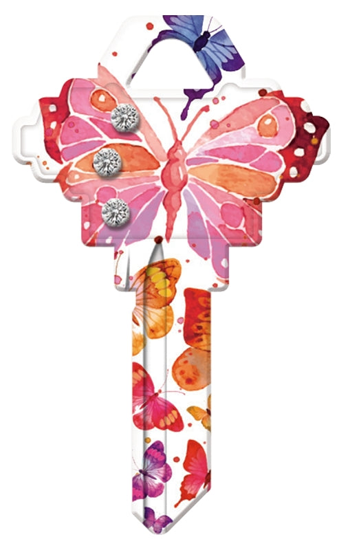 Hy-Ko 15005SC1-BFBL Key Blank, Brass, For: Schlage SC1 Keyways