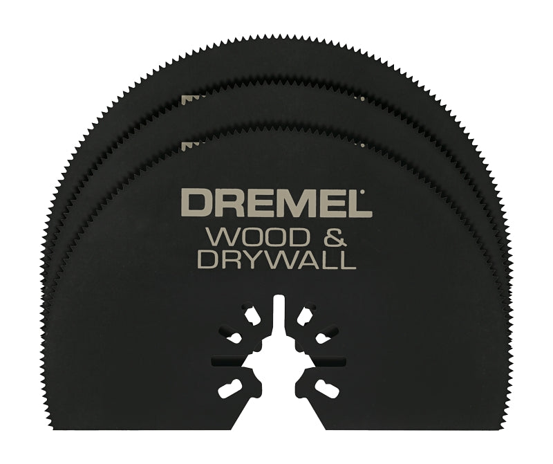 Dremel MM450B Saw Blade, 3-1/2 in, 3/4 in D Cutting, Stainless Steel