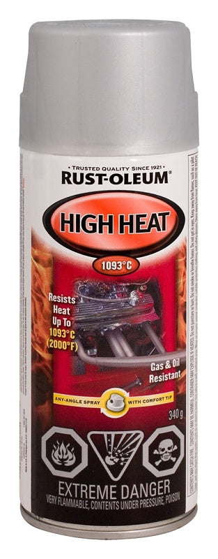 Rust-Oleum Automotive 257770 Automotive Spray Paint, Flat, Aluminum, 340 g, Can