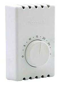 Honeywell CT410B1009/E1 Non-Programmable Thermostat, 120/240/277 V, White