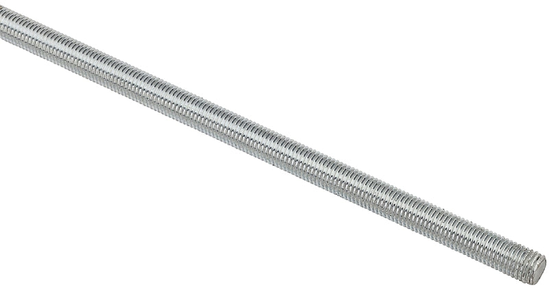 Stanley Hardware 4002BC Series N218-222 Threaded Rod, 5/16-18 in Thread, 36 in L, Coarse Grade, Stainless Steel