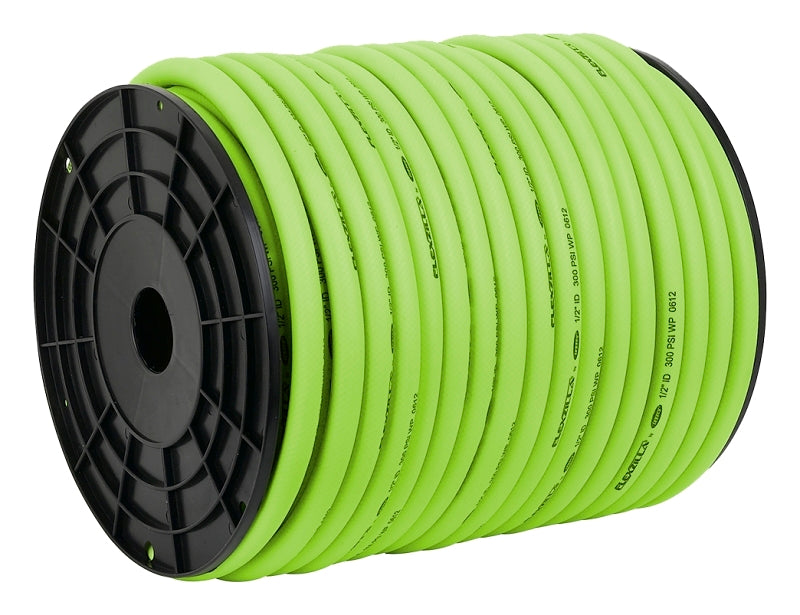 Flexzilla Pro Series HFZ12250YW Air Hose, 1/2 in ID, 250 ft L, MNPT, 300 psi Pressure, Polymer, ZillaGreen