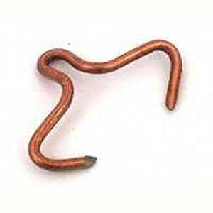 Seymour 69302 Hog Ring, 11 ga Wire, Steel, Copper, 25/BX