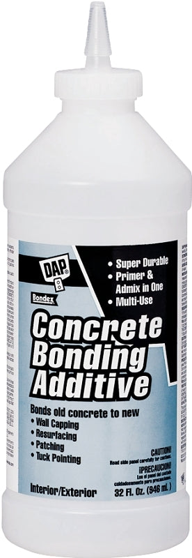 DAP 02131 Bonding Additive, Liquid, White, 1 qt Bottle