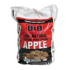 B & B Charcoal 00141 Smoking Chunk, Apple, Wood, 549 cu-in