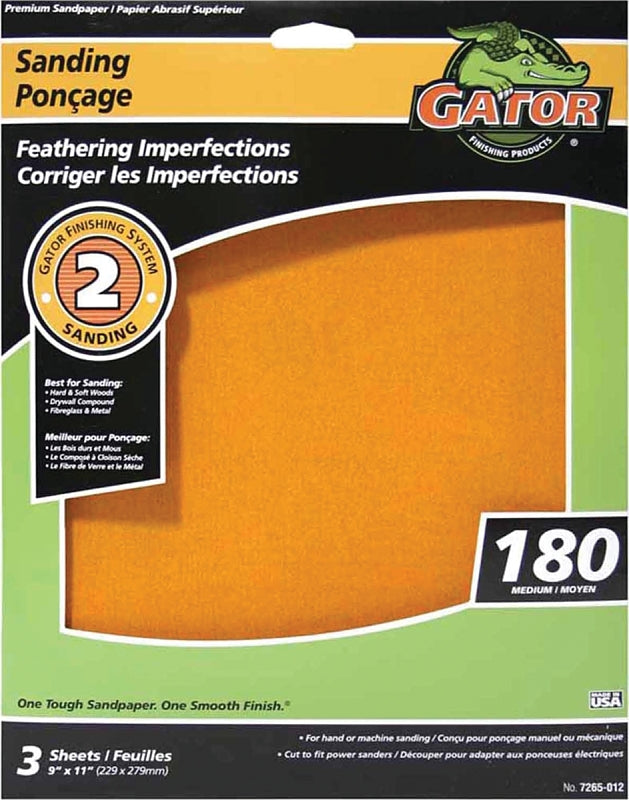 7265-012 SNDSHT 180GRIT 3PK