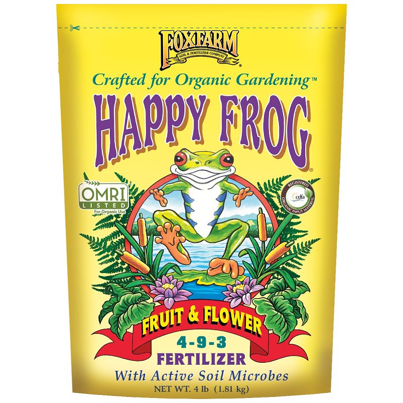 Happy Frog FX500527 Fruit and Flower Fertilizer, 4 lb