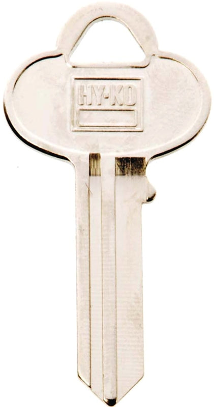 Hy-Ko 11010CO7 Key Blank, Brass, Nickel, For: Corbin Russwin Cabinet, House Locks and Padlocks