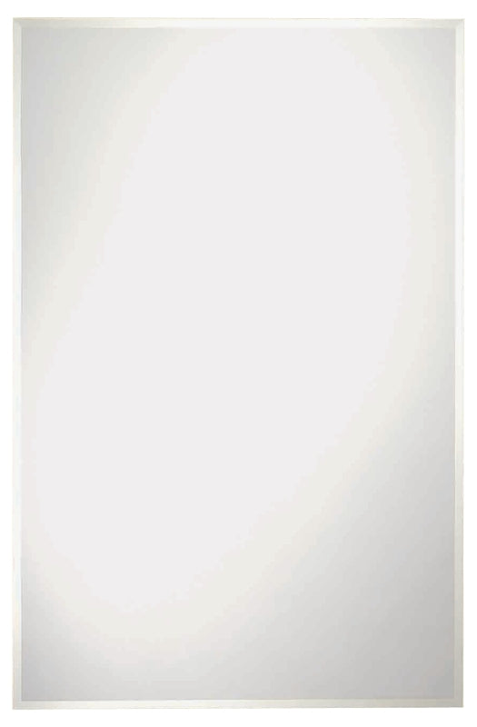 Renin 201200 Somerset Frameless Mirror, 36 in L, 24 in W, Rectangular, Clear Frame