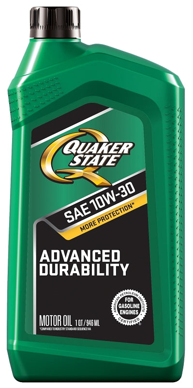 Quaker State 550035170 Motor Oil, 10W-30, 1 qt