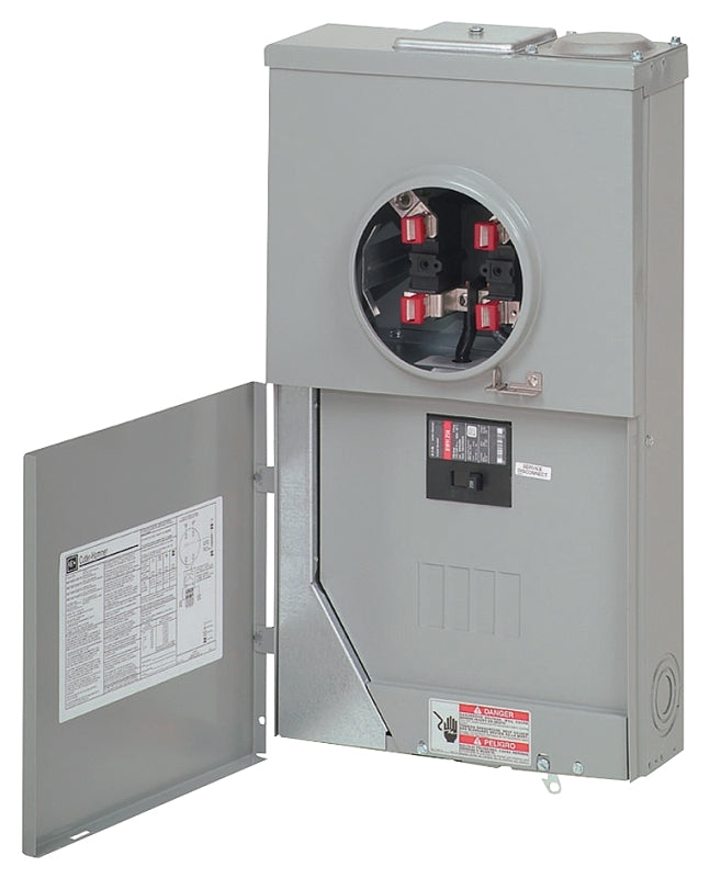 Cutler-Hammer MBT48B200BTS Meter Breaker, 8 -Pole, 200 A, 4 -Space, NEMA 3R Enclosure, Surface Mounting