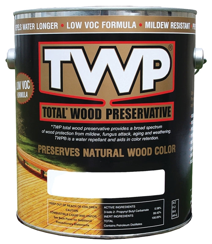 TWP 1500 Series TWP-1501-1 Wood Preservative, Cedartone, Liquid, 1 gal, Can