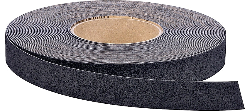 3M Safety-Walk 7736 Tread, 60 ft L, 1 in W, Vinyl Backing, Black