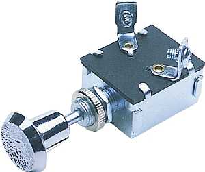 42200 CHRM PUSH/PULL SWITCH