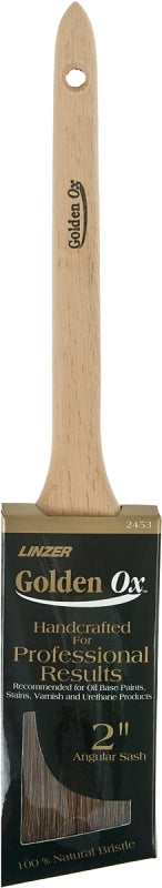 Linzer WC 2453-2 Paint Brush, 2 in W, 2-1/2 in L Bristle, China Bristle, Sash Handle