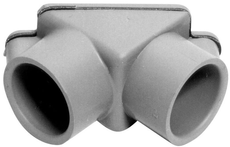 Carlon E990ER-CAR Access Pull Elbow, PVC, Gray