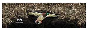 Realtree RT-WF-DK-MX5 Rear Window Decal, Camo Duck, Vinyl Adhesive