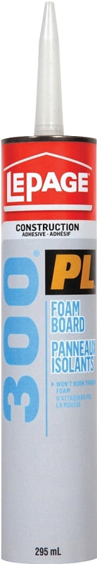 LePage 1421916 Foamboard Adhesive, Tan, 295 mL Cartridge