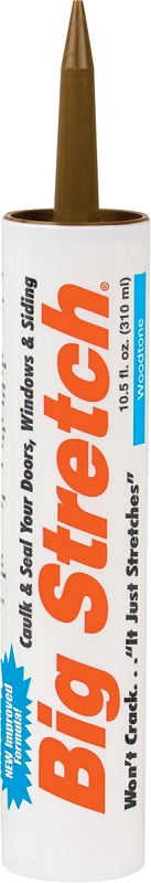 Sashco 10018 Caulk, Woodtone,-30 to 250 deg F, 10.5 oz, Cartridge
