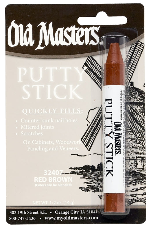 32407 STICK PUTTY RED BRN 1/2