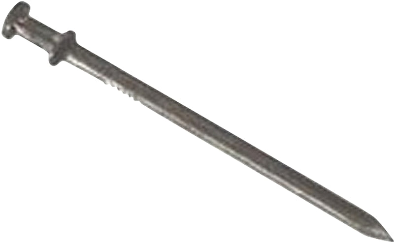 ProFIT 0077159 Scaffold Nail, 8D, 2-1/4 in L, Steel, Brite, Duplex Head, Round, Smooth Shank, 25 lb