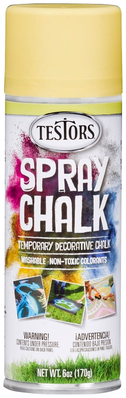 307591 SPRAY CHALK YEL 6OZ